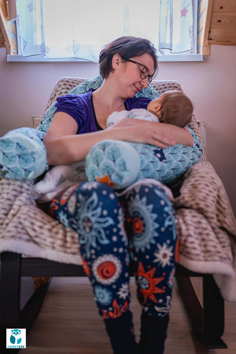 Baba-mama párna